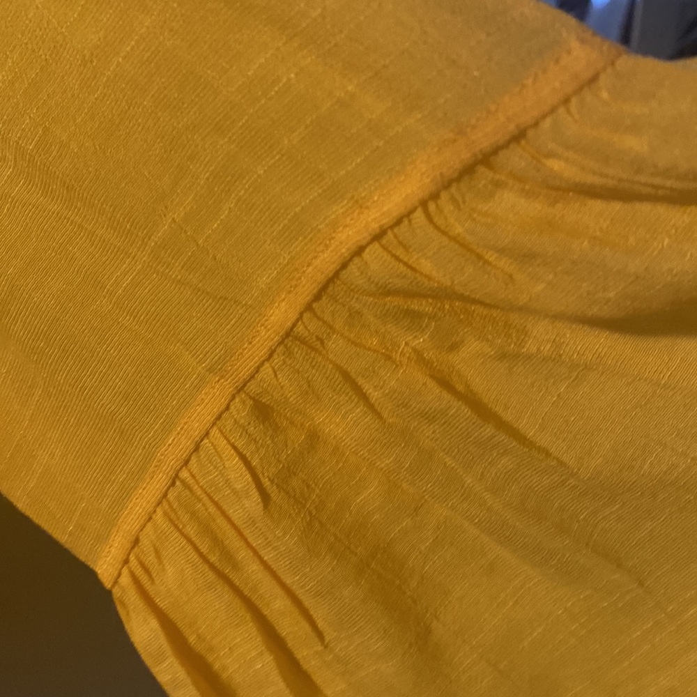 NWT WOMEN’S PLUS SIZE GOLD TUNIC TOP - Picture 6 of 8